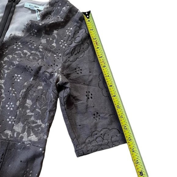 Soieblu Lace Eyelet High Low Dress Size Medium - Picture 10 of 13